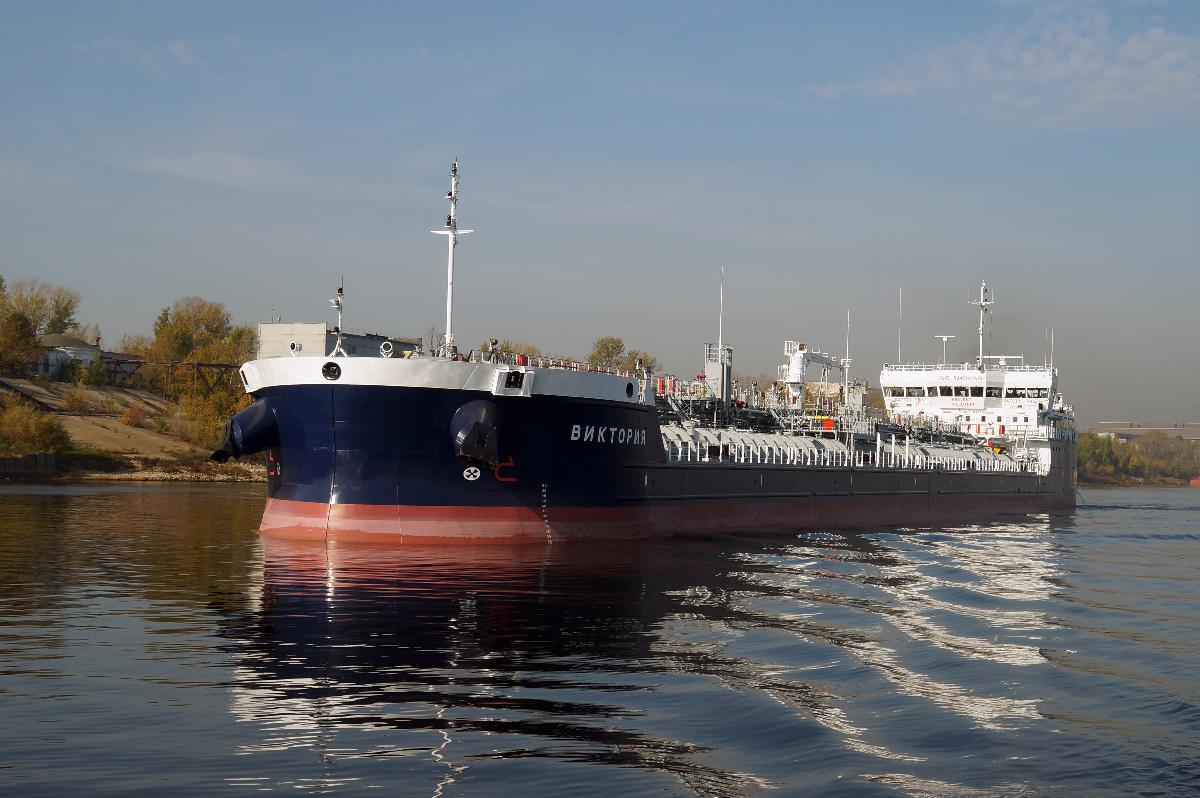 Ходовые испытания танкера-химовоза проекта RST27 «Виктория»