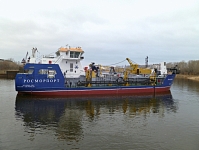 Дноуглубительное судно проекта TSHD 1000 «Кадош» завершило ходовые испытания