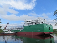 Два танкера Московского речного пароходства отправились в первый рейс