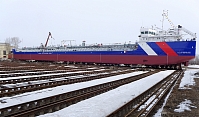 Завод «Красное Сормово» спустил на воду первый танкер проекта RST27 для компании «БФ Танкер»